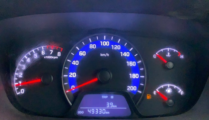 2014 Hyundai Xcent S 1.2 OPT, Petrol, Manual, 49,390 km, Odometer Image