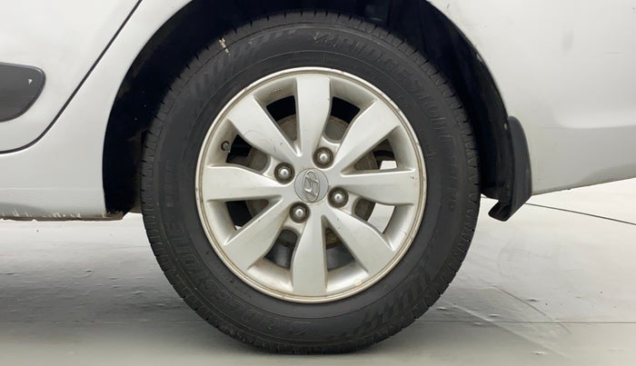 2014 Hyundai Xcent S 1.2 OPT, Petrol, Manual, 49,390 km, Left Rear Wheel