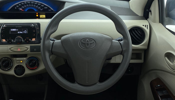 2014 Toyota Etios GD EXCLUSIVE, Diesel, Manual, 45,474 km, Steering Wheel Close Up