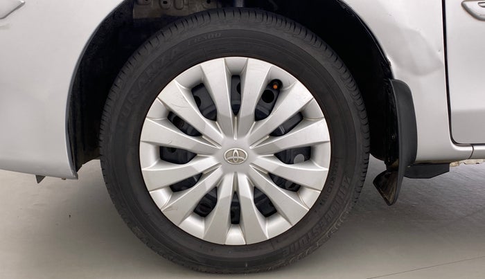 2014 Toyota Etios GD EXCLUSIVE, Diesel, Manual, 45,474 km, Left Front Wheel