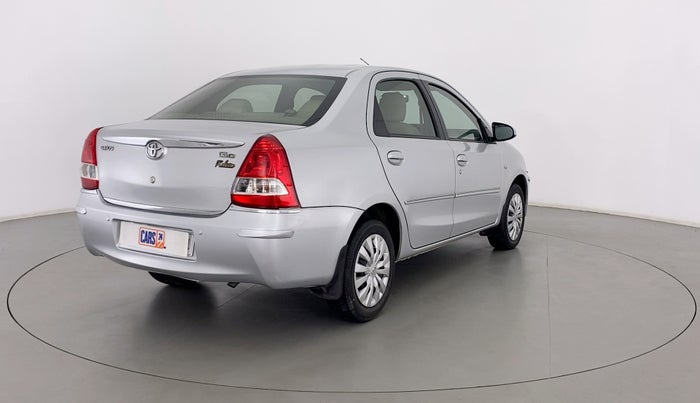 2014 Toyota Etios GD EXCLUSIVE, Diesel, Manual, 45,474 km, Right Back Diagonal