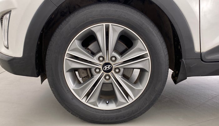 2017 Hyundai Creta 1.6 SX PLUS AUTO PETROL, Petrol, Automatic, 55,344 km, Left Front Wheel