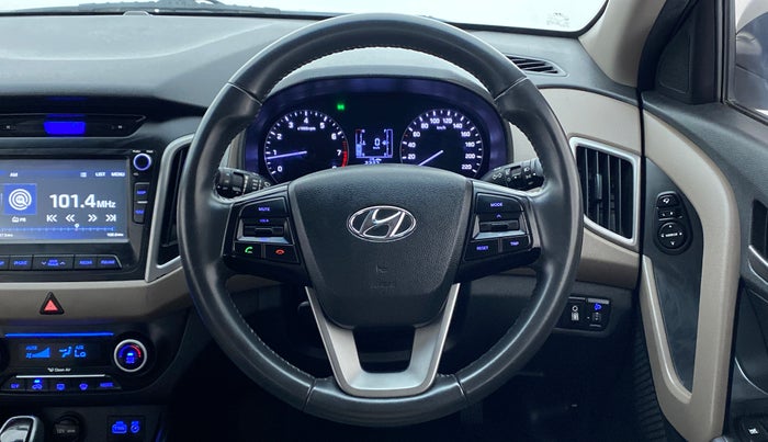 2017 Hyundai Creta 1.6 SX PLUS AUTO PETROL, Petrol, Automatic, 55,344 km, Steering Wheel Close Up