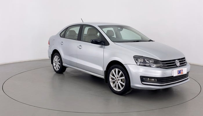 2018 Volkswagen Vento HIGHLINE PLUS TDI AT, Diesel, Automatic, 73,713 km, Right Front Diagonal
