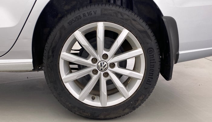 2018 Volkswagen Vento HIGHLINE PLUS TDI AT, Diesel, Automatic, 73,713 km, Left Rear Wheel
