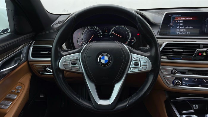 BMW 730LI-Steering Wheel Close-up