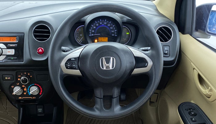 2015 Honda Amaze 1.2 SMT I VTEC, Petrol, Manual, 25,193 km, Steering Wheel Close Up