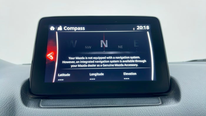 MAZDA CX 3-GPS Navigation System SD Card Not Available