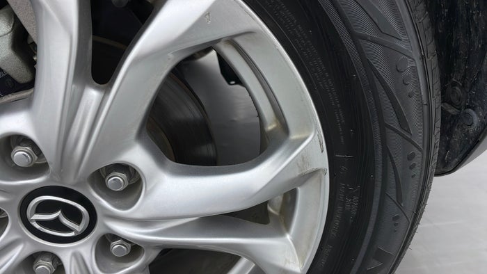 MAZDA CX 3-Alloy Wheel LHS Rear Scratch