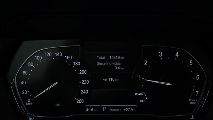 BMW 218I-Odometer View