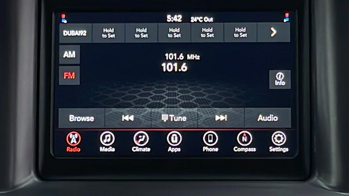 DODGE CHARGER-Infotainment System