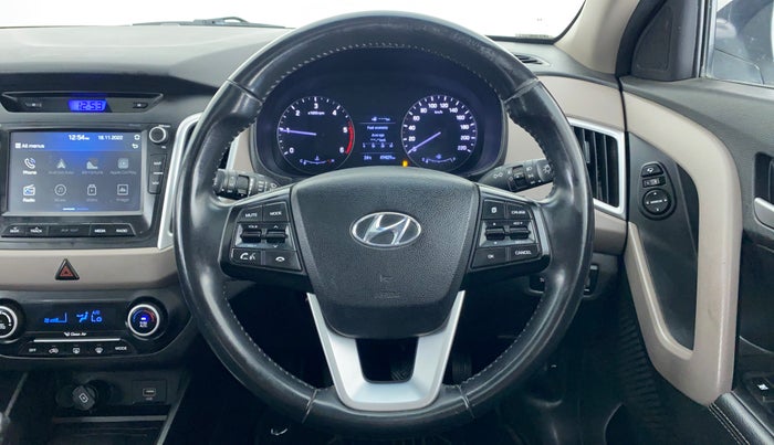 2018 Hyundai Creta 1.6 SX (O) CRDI, Diesel, Manual, 49,538 km, Steering Wheel Close Up