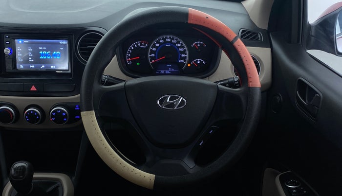 2017 Hyundai Grand i10 MAGNA 1.2 KAPPA VTVT, Petrol, Manual, 20,138 km, Steering Wheel Close Up
