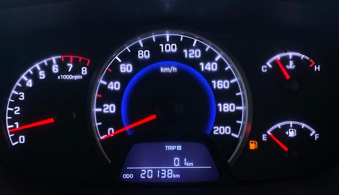 2017 Hyundai Grand i10 MAGNA 1.2 KAPPA VTVT, Petrol, Manual, 20,138 km, Odometer Image