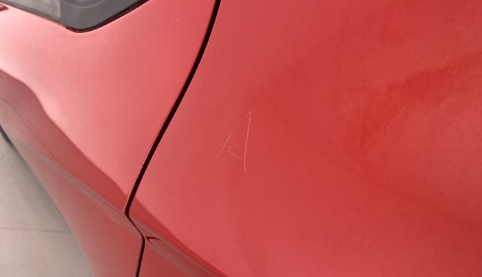 2017 Mahindra Kuv100 K2 6 STR, Petrol, Manual, 55,670 km, Left quarter panel - Minor scratches