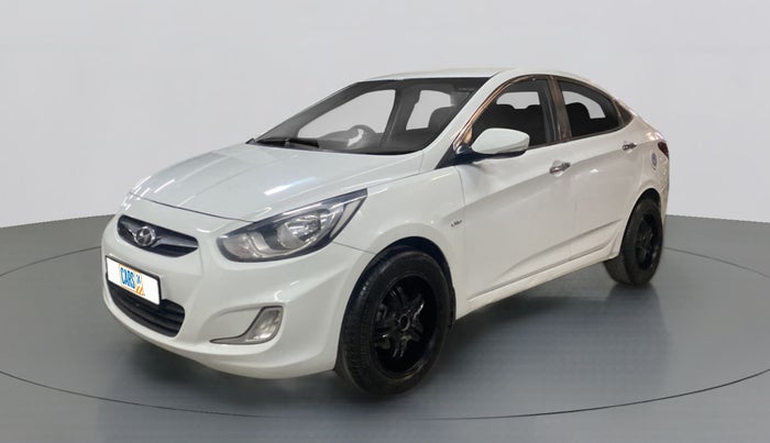 2011 Hyundai Verna FLUIDIC 1.6 CRDI SX OPT, Diesel, Manual, 91,958 km, Left Front Diagonal