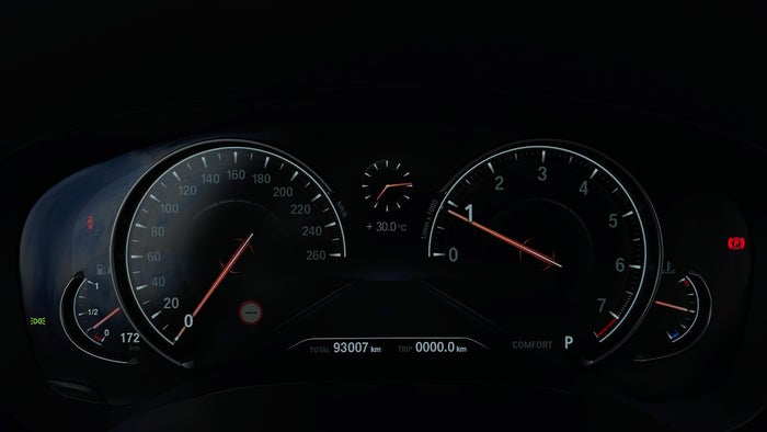 BMW 530I-Odometer View