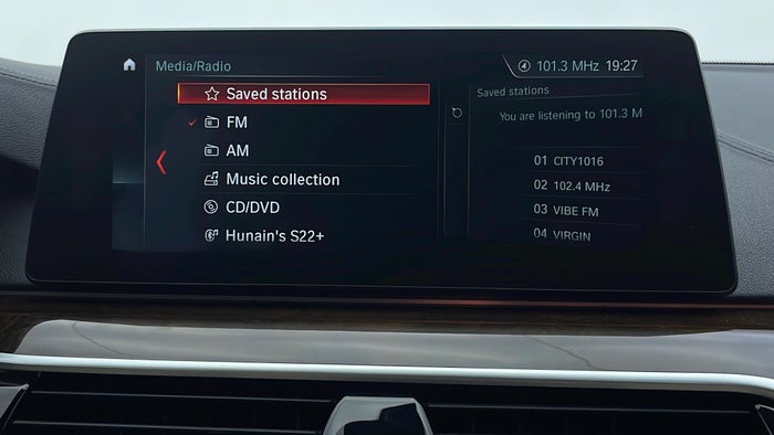 BMW 530I-Infotainment System