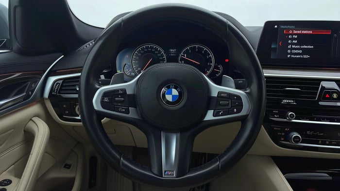BMW 530I-Steering Wheel Close-up