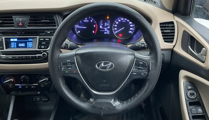 2017 Hyundai Elite i20 SPORTZ 1.4, Diesel, Manual, 90,786 km, Steering Wheel Close Up
