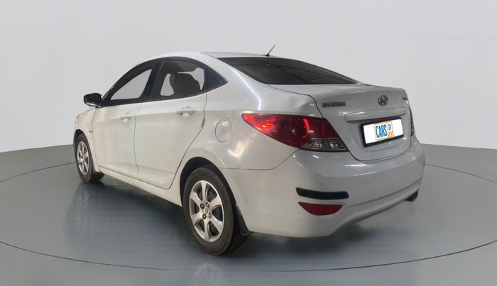 2011 Hyundai Verna FLUIDIC 1.4 CRDI, Diesel, Manual, 79,760 km, Left Back Diagonal