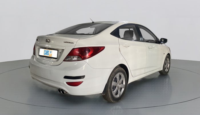 2011 Hyundai Verna FLUIDIC 1.4 CRDI, Diesel, Manual, 79,760 km, Right Back Diagonal
