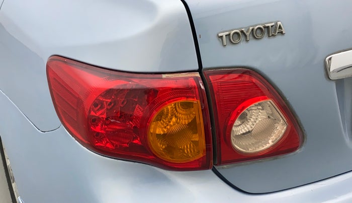 2011 Toyota Corolla Altis GL PETROL, Petrol, Manual, 94,719 km, Left tail light - Minor scratches