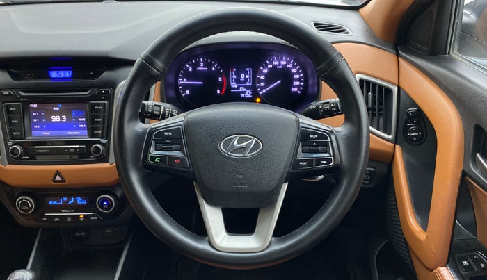 2015 Hyundai Creta 1.6 SX CRDI, Diesel, Manual, 74,767 km, Steering Wheel Close Up