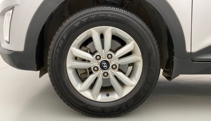 2018 Hyundai Creta SX PLUS 1.6 PETROL, Petrol, Manual, 57,288 km, Left Front Wheel