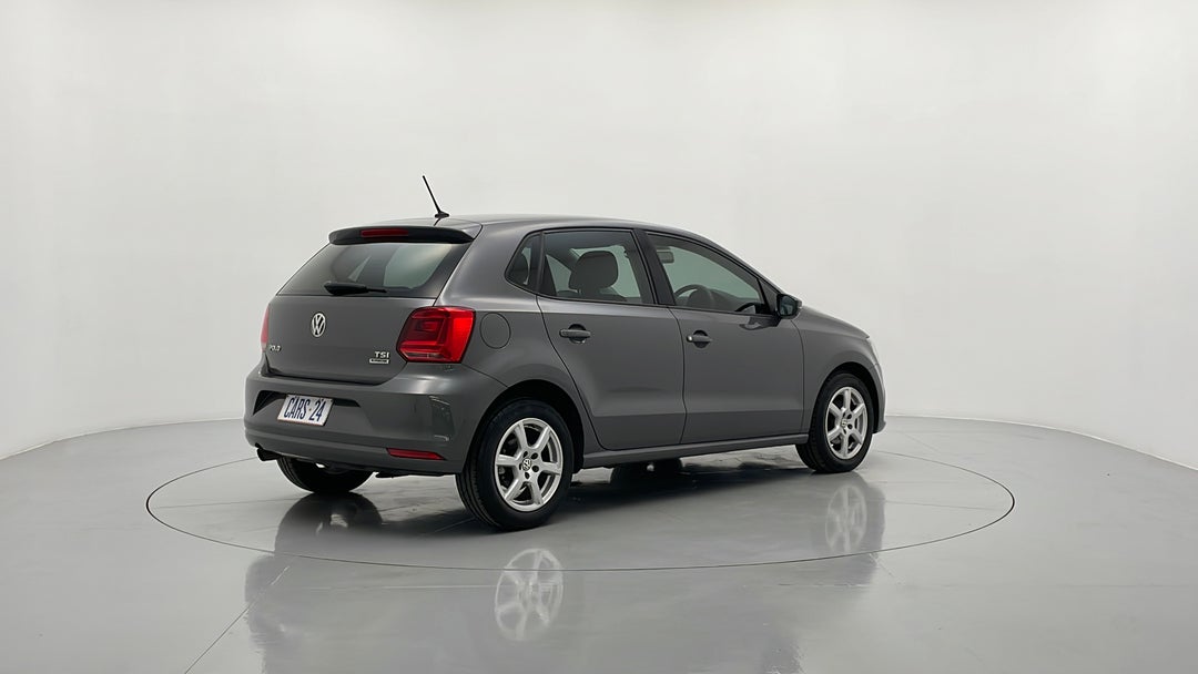 2014 Volkswagen Polo 66 Tsi Trendline, Automatic, 78794 km, Right Back Diagonal (45- Degree) View