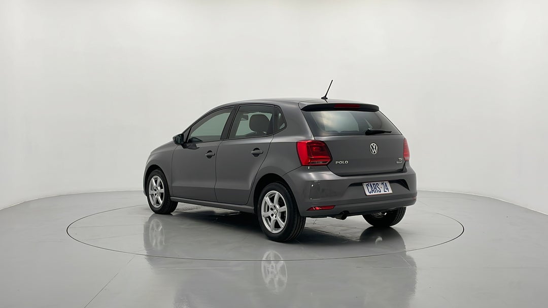 2014 Volkswagen Polo 66 Tsi Trendline, Automatic, 78794 km, Left Back Diagonal (45- Degree) View