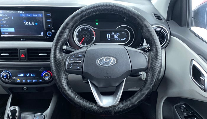 2020 Hyundai GRAND I10 NIOS SPORTZ 1.2 AT, Petrol, Automatic, 6,181 km, Steering Wheel Close Up