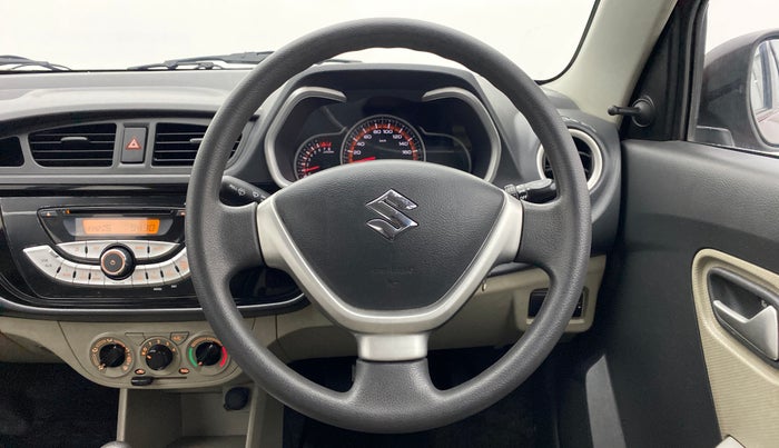 2017 Maruti Alto K10 VXI OPT, Petrol, Manual, 27,575 km, Steering Wheel Close Up