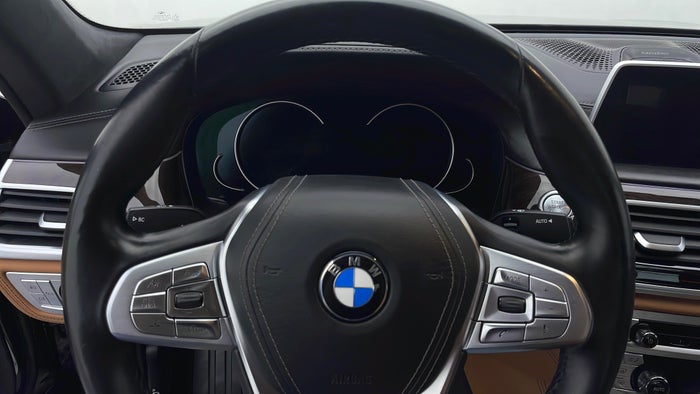 BMW 750LI-Steering Wheel Trim Faded