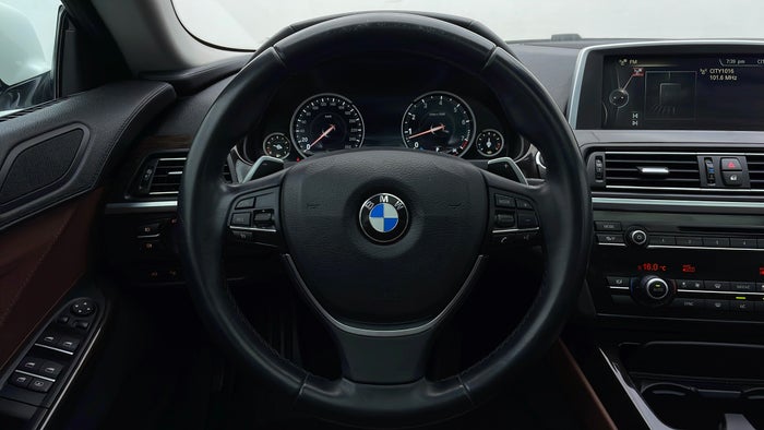 BMW 640I-Steering Wheel Close-up
