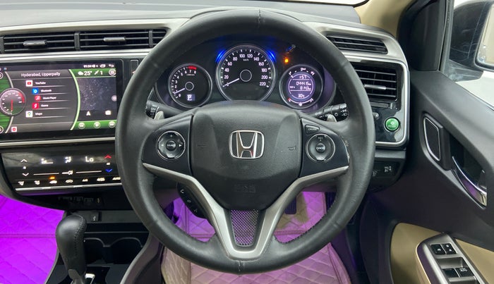 2017 Honda City VX CVT PETROL, Petrol, Automatic, 44,462 km, Steering Wheel Close Up