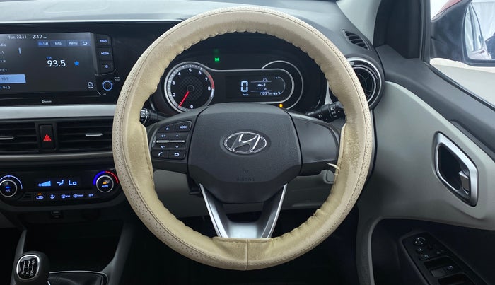 2020 Hyundai GRAND I10 NIOS SPORTZ PETROL, Petrol, Manual, 17,137 km, Steering Wheel Close Up