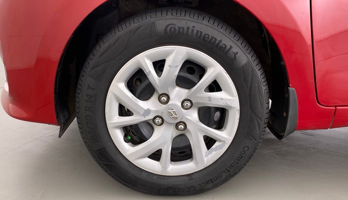 2017 Hyundai Grand i10 SPORTZ 1.2 KAPPA VTVT, Petrol, Manual, 73,586 km, Left Front Wheel
