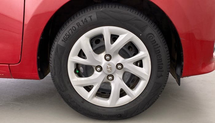2017 Hyundai Grand i10 SPORTZ 1.2 KAPPA VTVT, Petrol, Manual, 73,586 km, Right Front Wheel