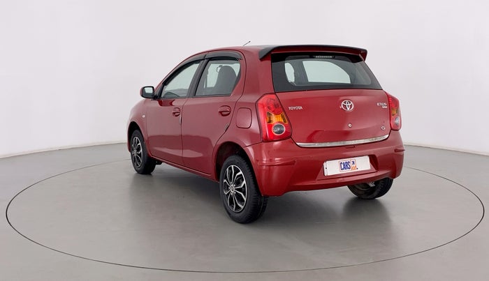 2011 Toyota Etios Liva G, Petrol, Manual, 66,370 km, Left Back Diagonal