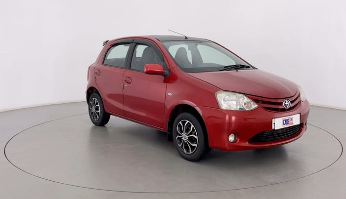 2011 Toyota Etios Liva G, Petrol, Manual, 66,370 km, Right Front Diagonal