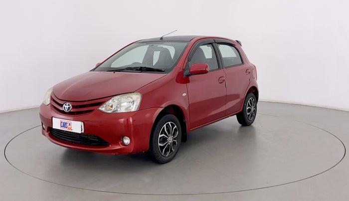 2011 Toyota Etios Liva G, Petrol, Manual, 66,370 km, Left Front Diagonal