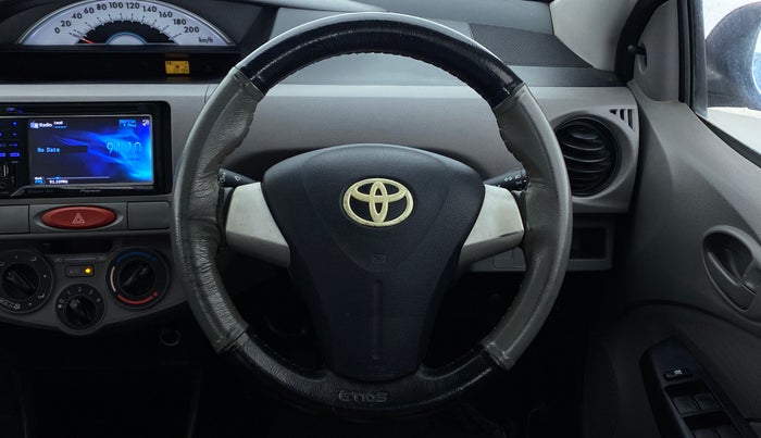 2011 Toyota Etios Liva G SP, Petrol, Manual, 22,194 km, Steering Wheel Close Up
