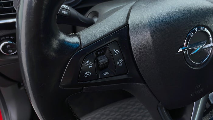 OPEL ASTRA-Steering Wheel Cruise Control Faded