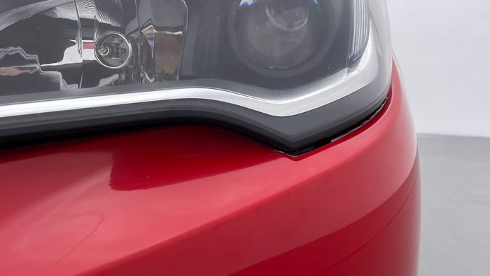 OPEL ASTRA-Bumper Front Misaligned
