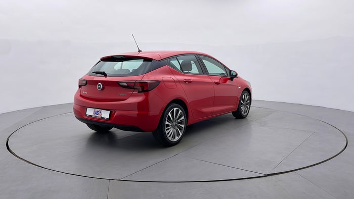 OPEL ASTRA-Right Back Diagonal (45- Degree) View