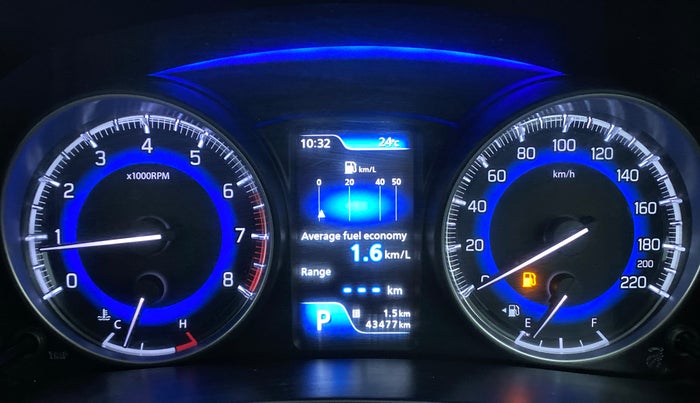 2017 Maruti Baleno ZETA CVT PETROL 1.2, Petrol, Automatic, 45,197 km, Odometer Image