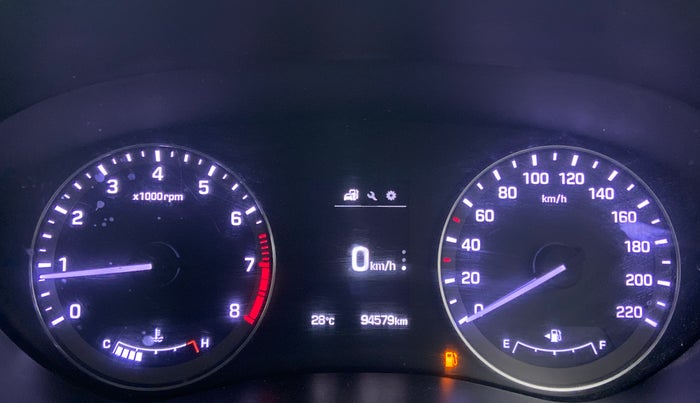 2017 Hyundai Elite i20 ASTA 1.2, Petrol, Manual, 94,578 km, Odometer Image