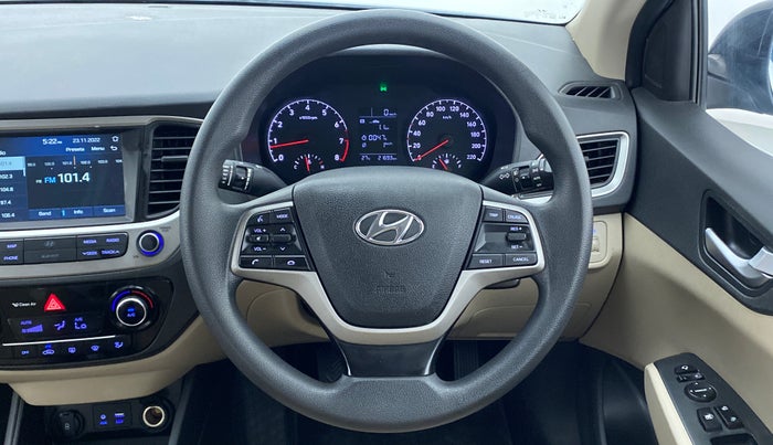 2018 Hyundai Verna 1.6 SX VTVT, Petrol, Manual, 21,745 km, Steering Wheel Close Up