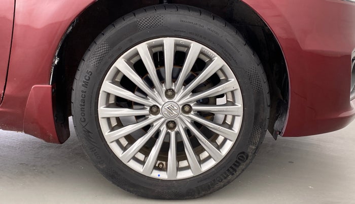 2016 Maruti Ciaz ZDI+ SHVS, Diesel, Manual, 98,473 km, Right Front Wheel